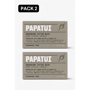 PAPATUI Unscented Enhancing Tattoo Balm 2 fl oz from - Pack 2